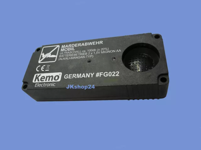 Kemo Ultraschall-Tierabwehr Kemo Marderschreck M176 Marderschutz