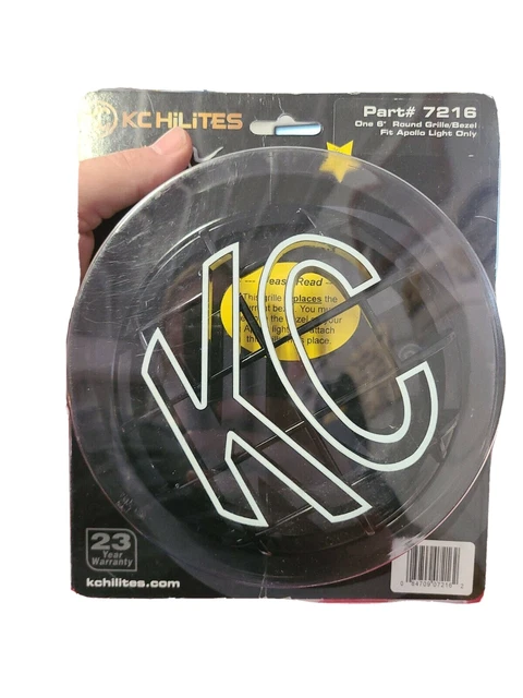 KC Stone Guard KC Apollo Pro 6in ABS Plastic EA 7216