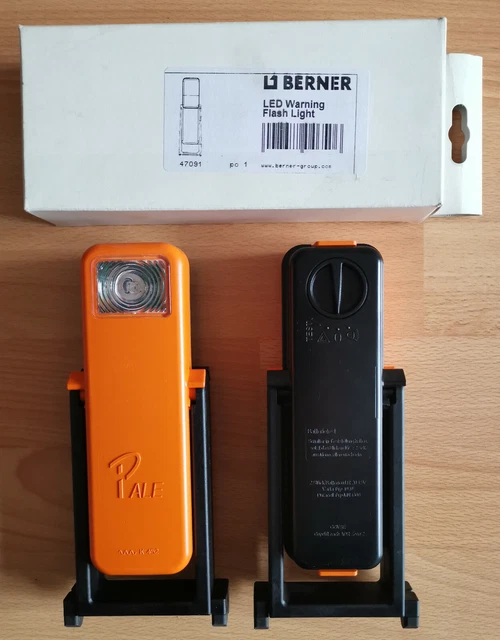 BERNER LED-SICHERHEITS-WARNBLINKLEUCHTE LAMPE Kfz Warnleuchte Unfall ...