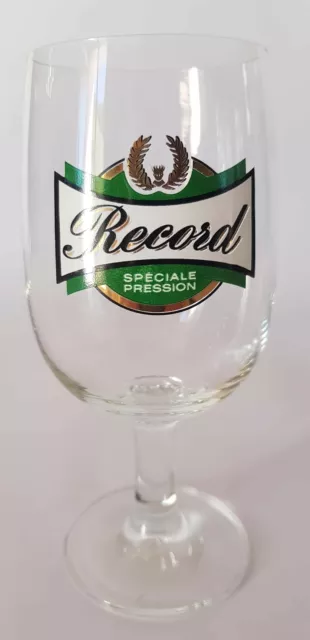 Glass With Beer Record Special Pressure NOS 539