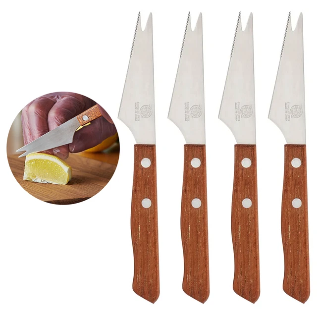 4 PC Barista Acciaio Inox Asta Coltello Pelapatate Sharp Lama Cocktail Contorni