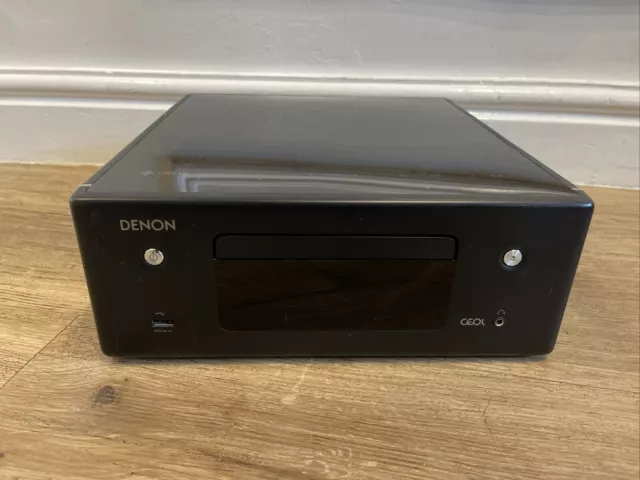 Denon CEOL RCDN10 Network CD Receiver Music System HEOS RCD-N10 Black N10