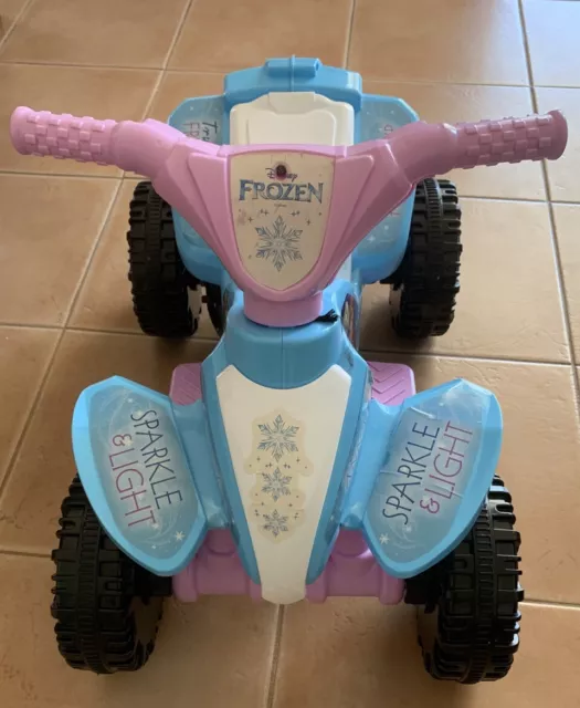 Disney Frozen 6V Motorised Quad Bike Ride On