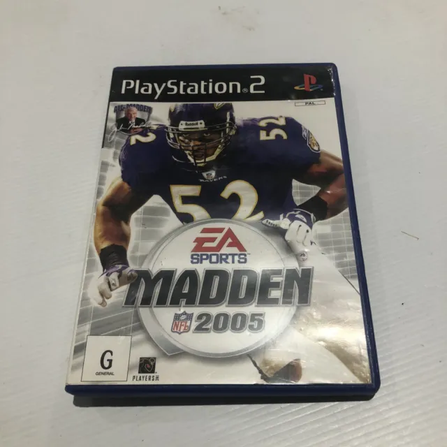 PlayStation 2 Ea Sports Madden 2005 AMERICAN FOOTBALL NFL