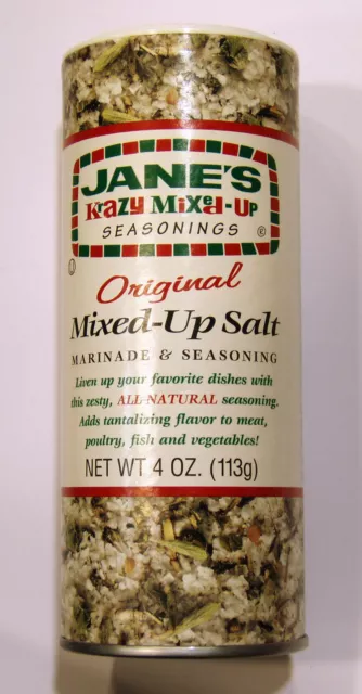 Jane's Krazy Original Mixed-up Salt, Marinade & Seasoning, Gluten Free, MSG Free