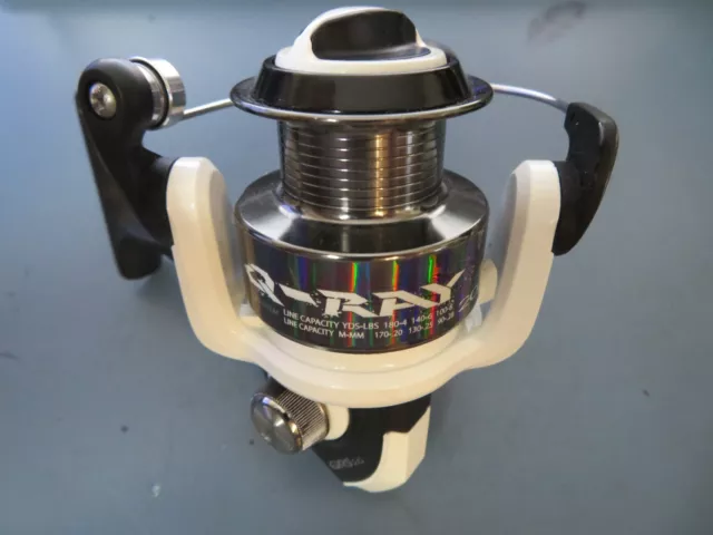 QUANTUM FISHING Q-RAY QRS-20 Spinning Reel 5.2:1 Ratio 180/4 160/6