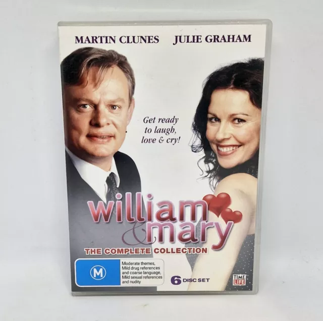 William & Mary: The Complete Collection DVD Region 4 Series 1 2 3 Romance Drama