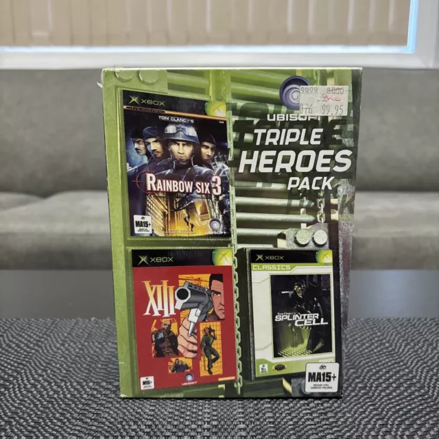 🔥Sealed🔥 Microsoft Xbox Original Games Triple Heroes Pack Brand New Sealed