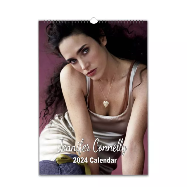 JENNIFER CONNELLY FULL Photo 2024/25 personalised Calendar choose start