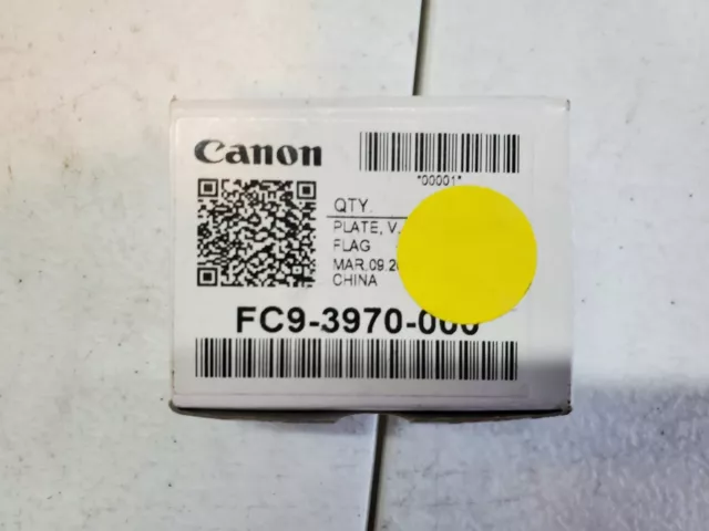 Genuine OEM Canon FC9-3970-000 FC93970000 Plate, V, Path Sensor Flag iR 6255 -MI