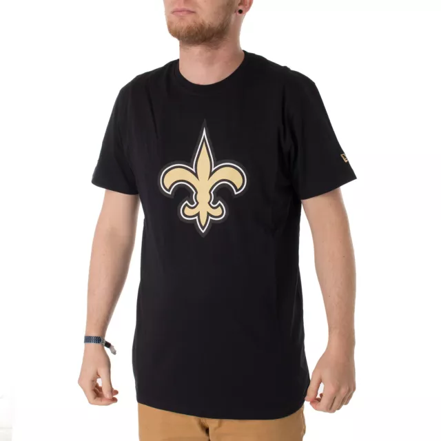 New Era Team Logo New Orleans Saints T-Shirt Herren Shirt schwarz 33678