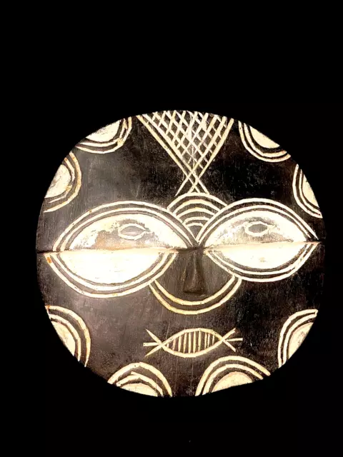 Teke African mask antiques tribal Face vintage African Mask with unique-5985