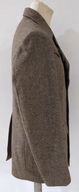 Giacca Half Norfolk marrone chiaro | Wool Half Norfolk Jacket 5