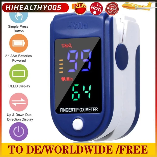 Pulse Oximeter Pulsossimetro Da Dito 1 Pezzo - Foto 5