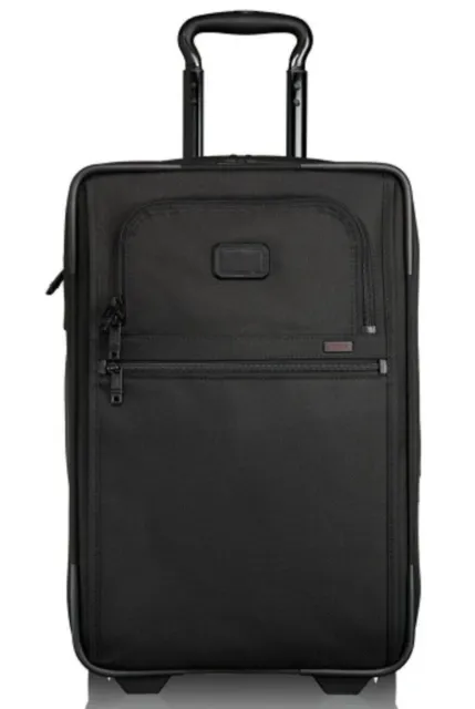 Tumi Alpha Continental Carry-On Expandable Black 22021DH Luggage Suitcase 21"