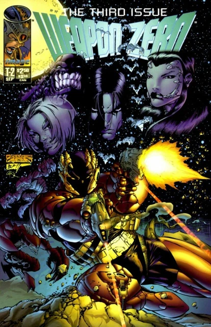Weapon Zero (1995 1st Series) #   3 (9.0-NM) 1995
