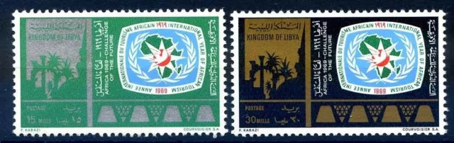 Libia Regno  1969 - Anno Del Turismo Africano    Serie **  Mnh