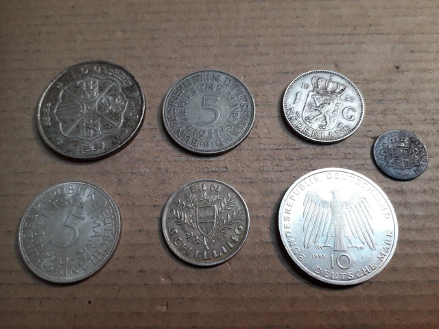 Lot de monnaies en argent 2