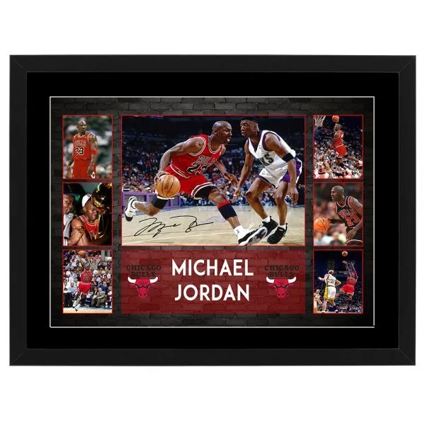 CHICAGO BULLS MICHAEL Jordan Pippen Rodman Signed L.e. Framed Memorabilia  $119.99 - PicClick AU