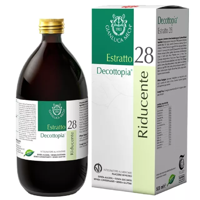 TISANOREICA ESTRATTO 28 RIDUCENTE 500 ML Metabolismo Carboidrati e Grassi