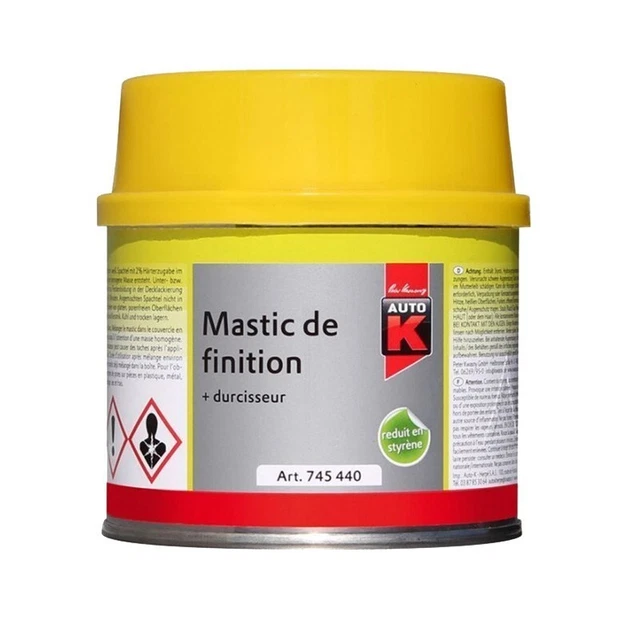 250 g - Mastic polyester universel de finition