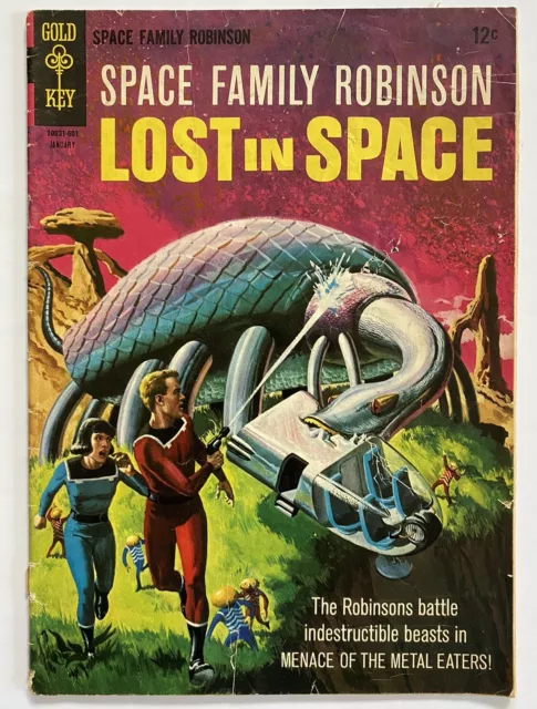 Space Family Robinson #15 Gold Key Lost in Space Silver Age Sci-Fi Love