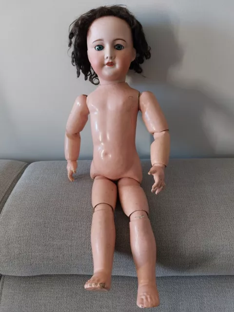 Ancienne poupée UNIS FRANCE 301 10 tête Jumeau 57 cm no Steiner Bru SFBJ