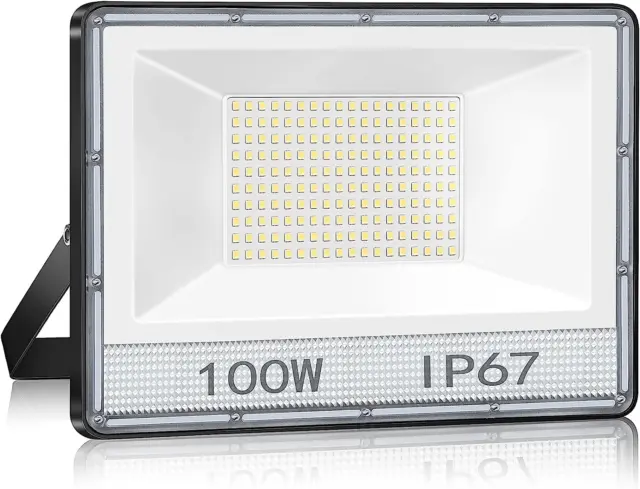 FARI LED DA Esterno Faro LED Esterno 100W, 10000LM IP67 Impermeabile  Faretto LED EUR 38,99 - PicClick IT