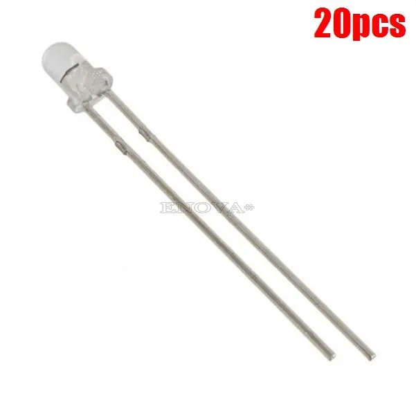 20Pcs Diode PD204-6C Photo Pin Ir 3Mm 940Nm Hi Speed Led Water Clear New Ic gv