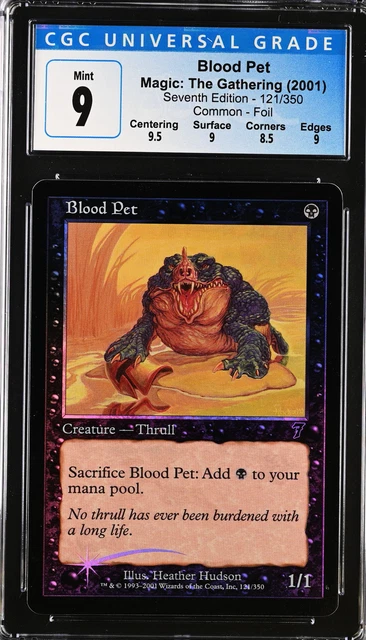 Amazon.co.jp: MTG Blood Pet FOIL 7th Edition : Toys & Games