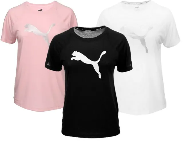 PUMA Evostripe Tee Fitness Sport Training T-Shirt Femme