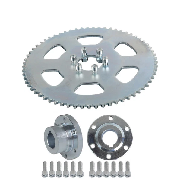 35 SPROCKET CHAIN Wheel Drive 6 Hole Bolts Axle Hub Adapter Go Kart