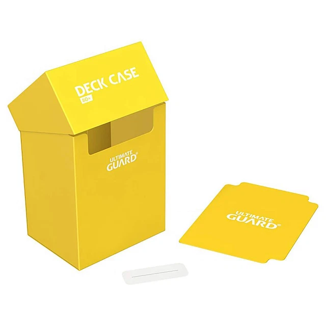 Ultimate Guard UGD010260 Deck Case 80+ Standard Size Box, Yellow