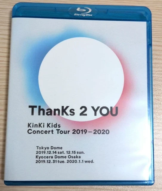 KINKI KIDS THANKS 2 YOU Blu-ray Concert Tour 2019-2020 3 Discs