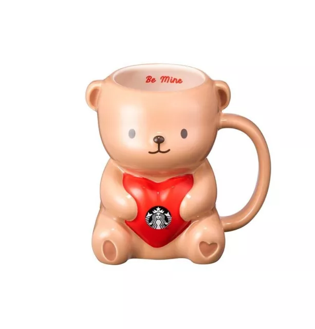 STARBUCKS KOREA 2025 Be Mine Bear Mug 355ml 42.99 PicClick