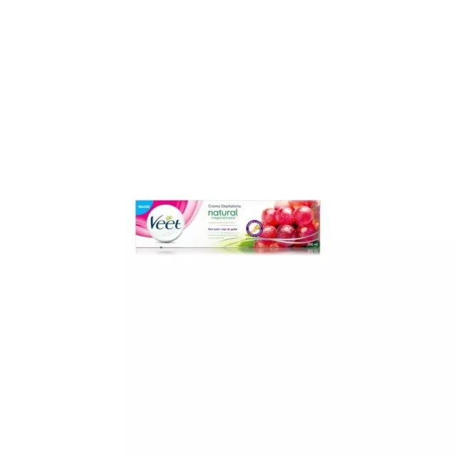 VEET Natural Inspirations Hair Removal Cream With Grape Seed Oil 200 Ml