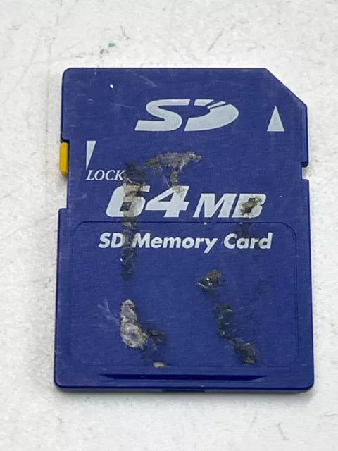 SanDisk 64mb SD Memory Card