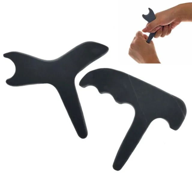 TOOL SHOULDER POINT Stick Gua Sha Scraper Foot Massage Cone Bian