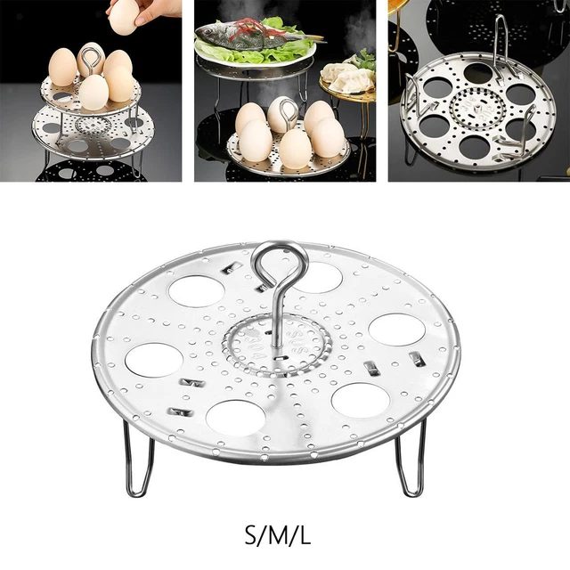 Stackable Egg Steamer Rack Trivet for Instant Pot Accessories