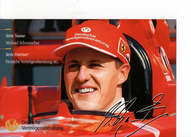 AUTOGRAMM - MICHAEL Schumacher - Formel 1 - Ferrari EUR 2,75 - PicClick DE