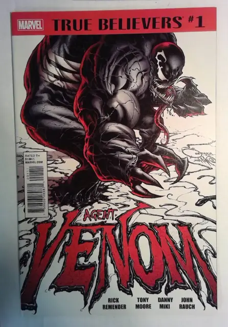 True Believers: Venom: Agent Venom #1 Marvel Comics (2018) NM Reprint Comic Book