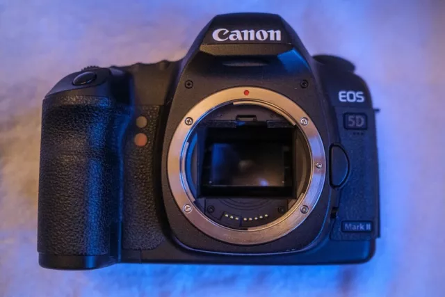 Canon EOS 5D Mark II 22.3MP Digital SLR Camera - Black (Body Only)