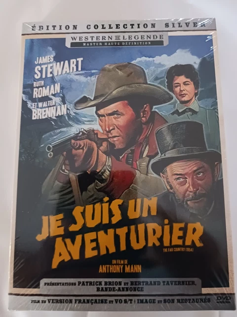 DVD *** JE SUIS UN AVENTURIER *** avec James Stewart ( Neuf sous blister )