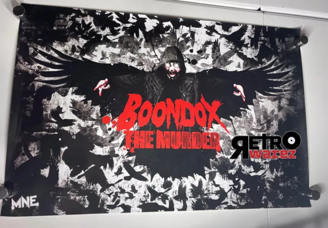 Boondox - The Murder Poster 36x24” Insane Clown Posse twiztid Juggalo ICP abk
