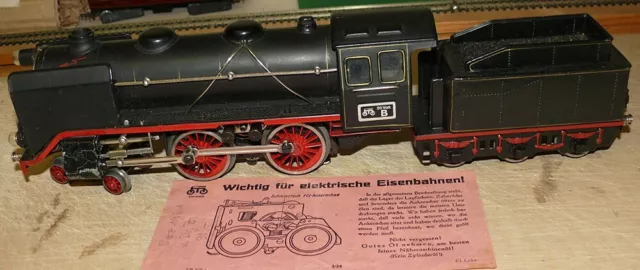 Märklin E 66/12920 ,Dampflok, Spur 0,guter Zustand,im Ork