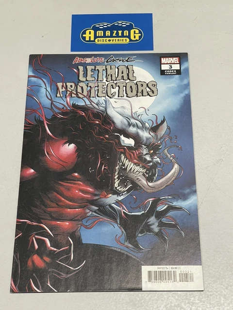 Absolute Carnage Lethal Protectors #3 1:25 Codex Variant Marvel Comics