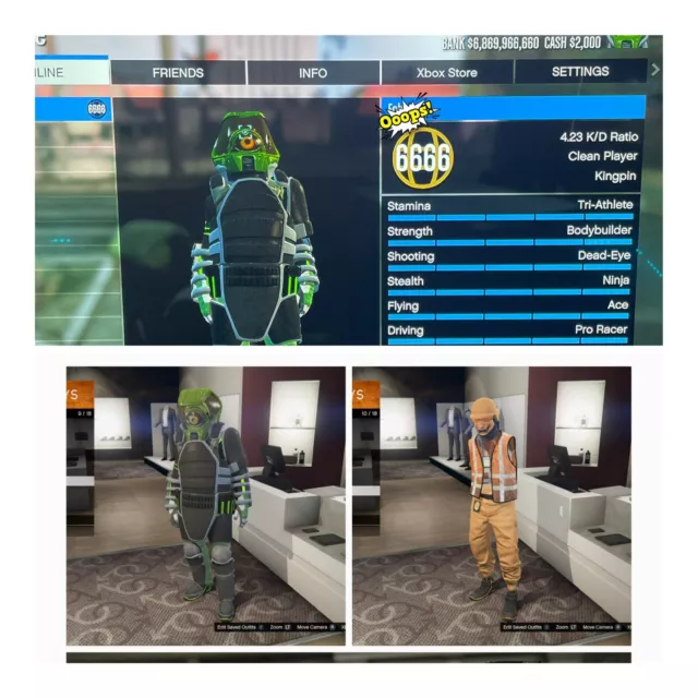 Gta 5 Xbox One Mod 7 Billion Rank 337 (BYOA)