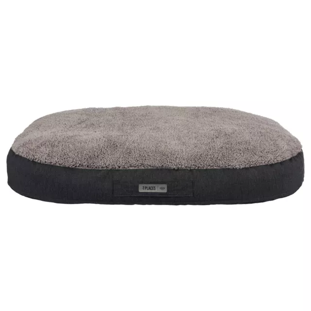 Trixie Chiens Vital Coussin Bendson Rond Gris Foncé / Clair,Divers Tailles,Neuf