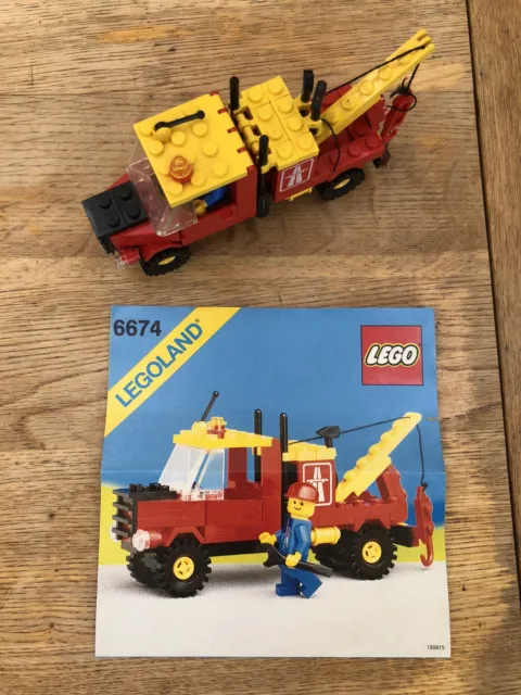 Lego Classic Town 6674, Crane Tow Truck