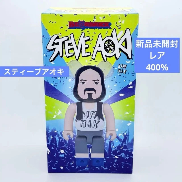 BE@RBRICK STEVE AOKI 400% Steve Aoki EDM EUR 527,34 - PicClick ES